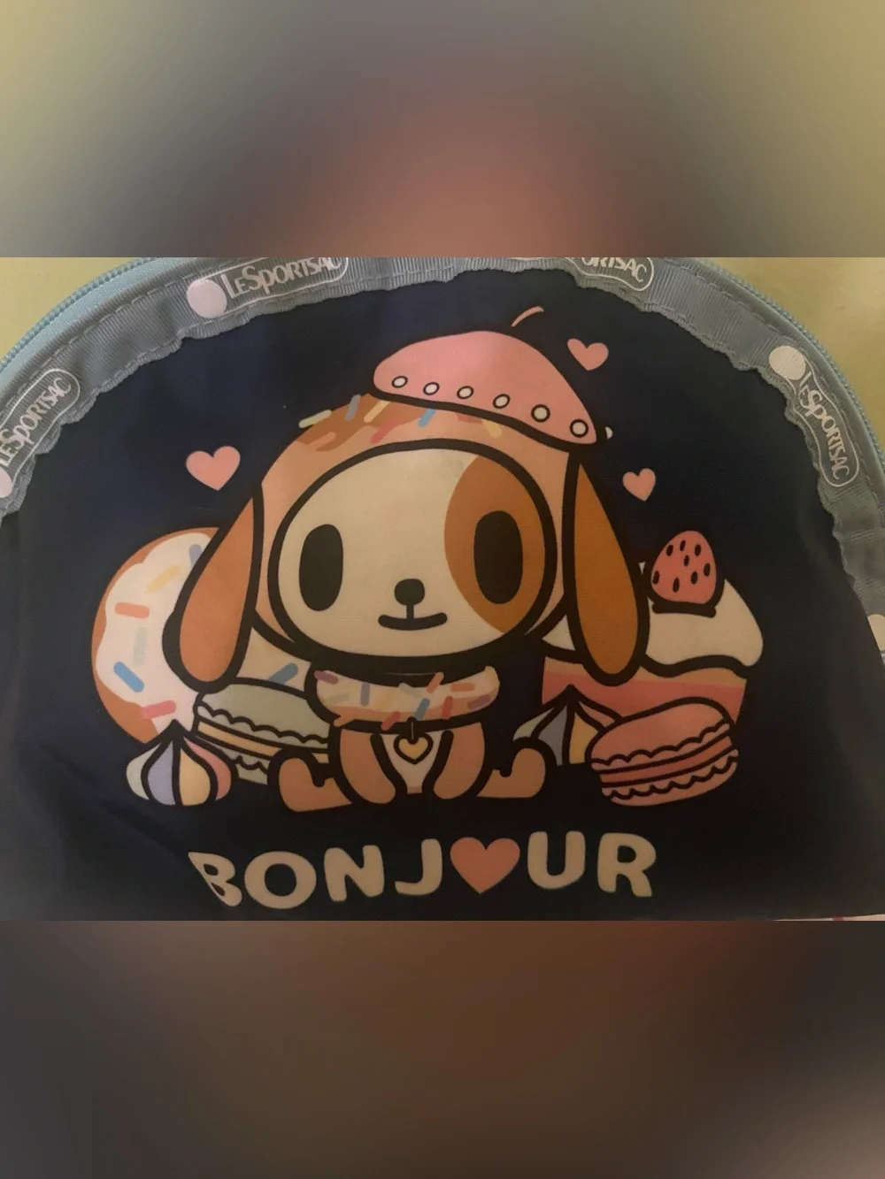 tokidoki for LeSportsac Donutella’s Teatime Medium Dome Cosmetic Case